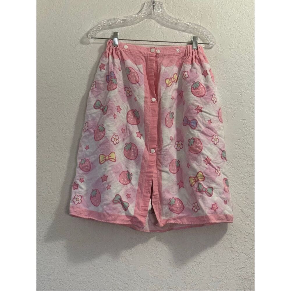 Sanrio my melody terry cloth elastic swim coverup skirt one size